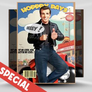 Hoppy Days Tv Show Poster