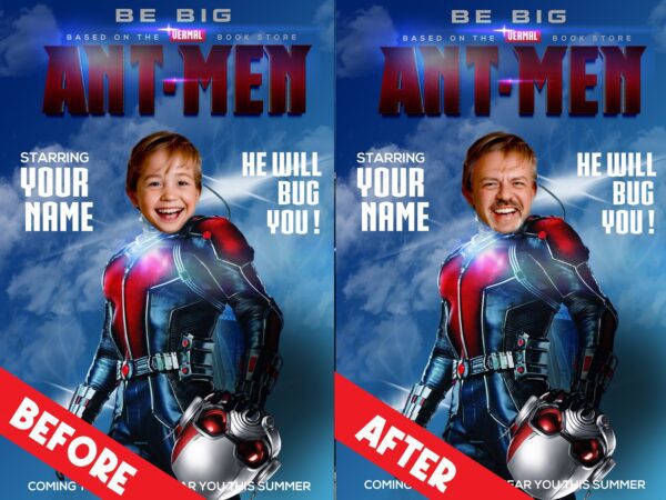 antmen face swap poster