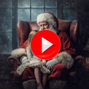faceswapbada-Santa Person woman child On Lap