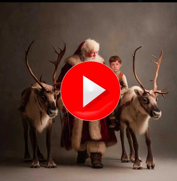 faceswapbada-santa template walk deer child Demo2