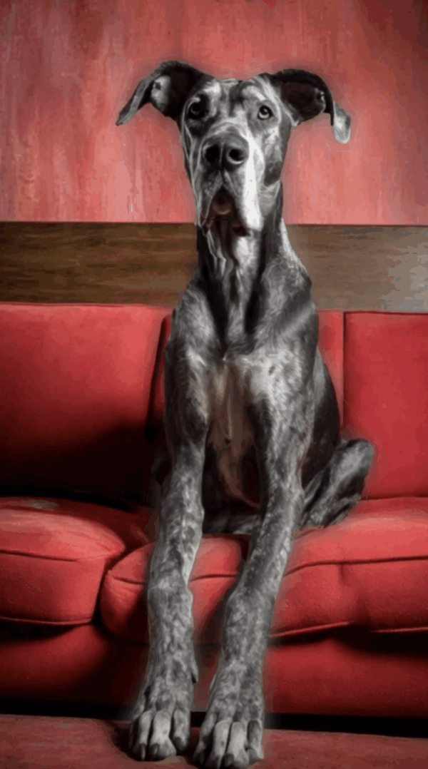 Great Dane Talking Dog