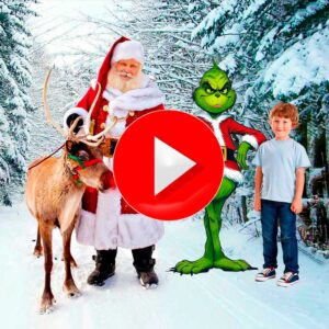 faceswapbada-santa Grinch and Kid Demo
