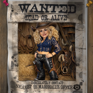 WANTED DEAD ALIVE MOVIE / POSTER